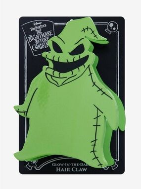 The Nightmare Before Christmas Oogie Boogie Glow-In-The-Dark Hair Claw Clip